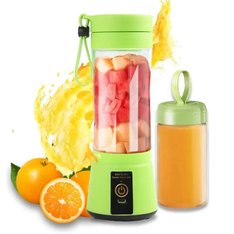 Mini liquidificador elétrico portátil, Smoothie Maker, Milkshake Maker, Espremedor fresco automático, Frutas Laranja Limão, Liquidificador de cozinha, Carregamento USB - Easy Pick