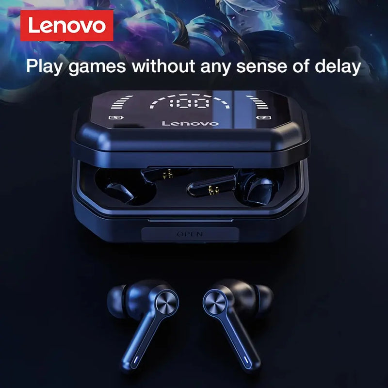 Lenovo-LP3 Pro fones de ouvido sem fio com display HIFI Bluetooth 5.0, bateria 1200mAh